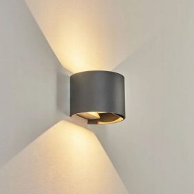 LUMI Nástenné svietidlo 2x3W/230V/Čierna Obrázok pre LUMI Nástenné svietidlo 2x3W/230V/Čierna
