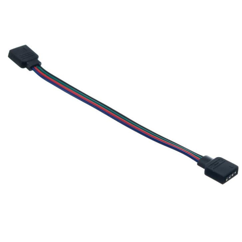 Obrázok pre konektor obojstranný pre RGB LED pásik 10mm K 4-pin samica