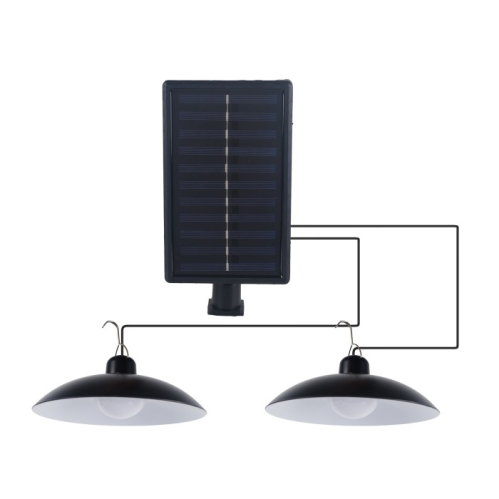 Obrázok pre Solárne svietidlo Závesný LED Luster SWAY 2W/180lm, Studená biela + diaľkové ovládanie 