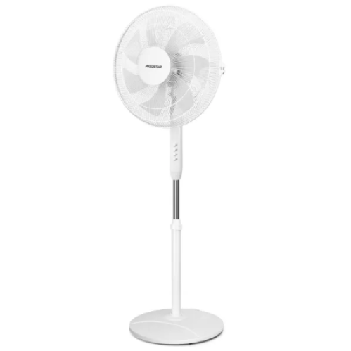 Obrázok pre Stojanový ventilátor 50W, 43cm - biely