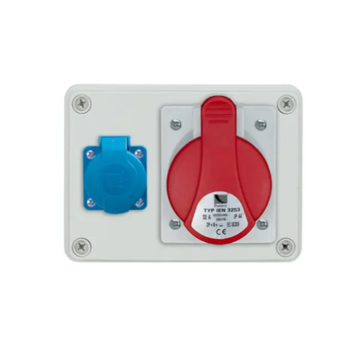 Obrázok pre Plastový rozvádzač zásuvkový R-BOX 150 (1x32/4,1x250V) 400V