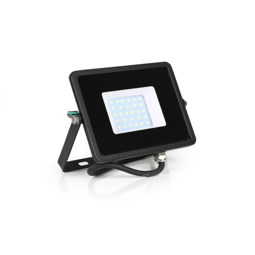 Obrázok pre PLATI LED reflektor 30W/2400lm , SLIM , bez senzora , Teplá biela