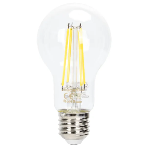 Obrázok pre Stmievateľná LED žiarovka E27 6W/600lm , A60 LED vlákno , Studená biela
