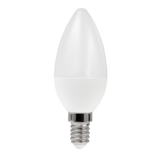 Obrázok pre LED žiarovka E14 5W/470lm , svieca C37 , Neutrálna biela