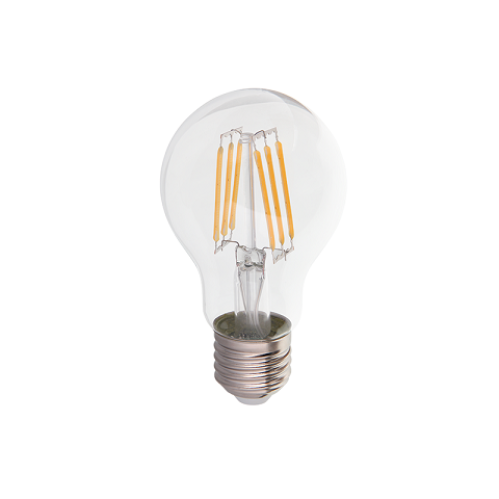 Obrázok pre LED žiarovka E27 8W/1050lm , klasik A60 LED vlákno , Teplá biela