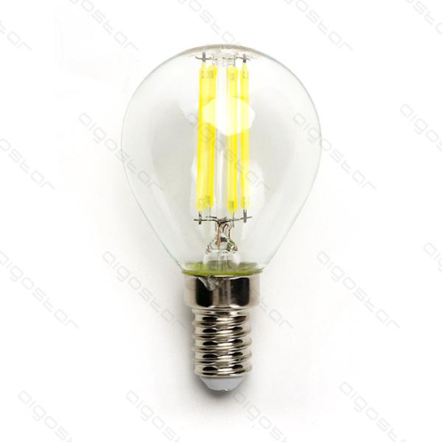 Obrázok pre LED žiarovka E14 4W/470lm , glóbus G45 LED vlákno , BOX , Studená biela