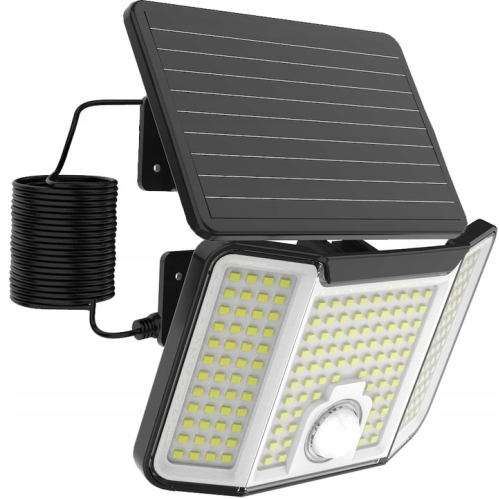 Obrázok pre LED Reflektor MERKURY II 8W/800lm IP44 Studená biela so solárnym panelom