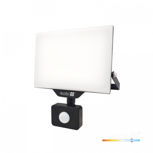 Obrázok pre LED reflektor 30W/2550lm , so senzorom , Studená biela