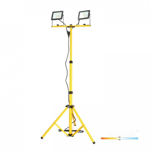 Obrázok pre Statív dvojitý pre reflektor + 2ks LED reflektor TIGRA 30W/2340lm, Neutrálna biela