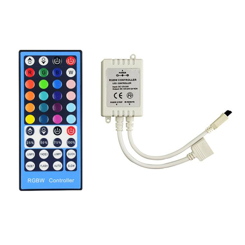 Obrázok pre IR ovládač RGBW + diaľkové ovládanie 40 tlačidiel 96W