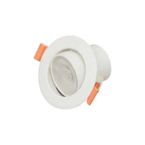 Obrázok pre Led Panel kruhový biely nastaviteľný 8W/640lm , 78mm , IP40 , 60° , Neutrálna biela