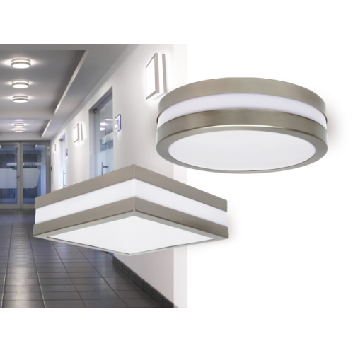 Obrázok pre Kanlux Lampa Luster JURBA DL-218L štvorcový 285x285mm IP44 , 2xE27 , matný chróm