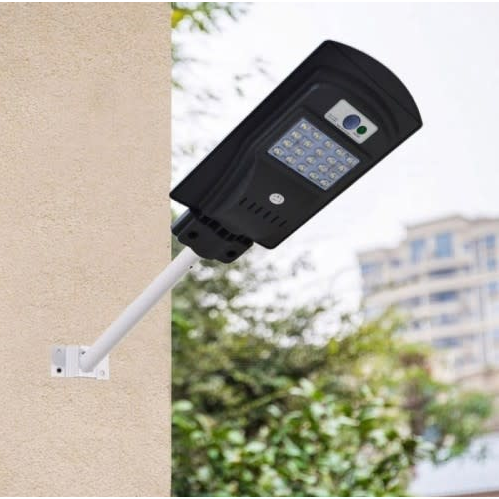 Obrázok pre LED Solárne Pouličné verejné osvetlenie CAICAL 20W/2000lm , IP65 , so senzorom , studená biela