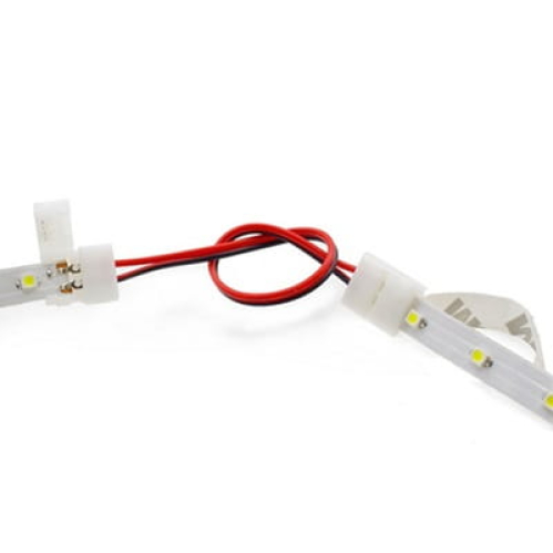 Obrázok pre Nadpájacia svorka pre LED pásiky 10mm P+K+P 10mm