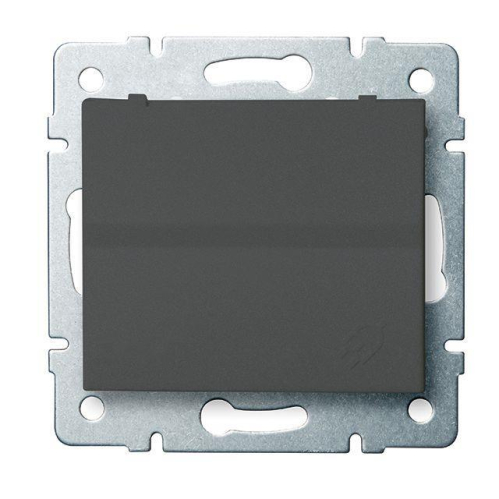 Obrázok pre Kanlux Jednozásuvka IP44 Mowion LOGI 02-1560-141 Grafit