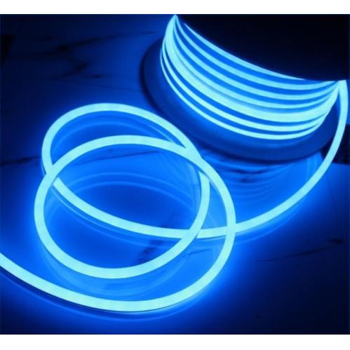 Obrázok pre Vode-odolný ohybný LED pás 230V NEON IP65 12w/m , 92led/m , 200Lm/m - Modrá - 1M