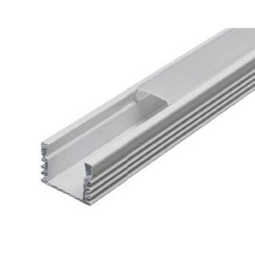 Obrázok pre Led profil hliníkový vysoký Minilux MAXI biely bez krytky - 1m