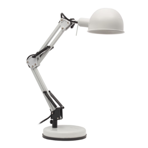 Obrázok pre LED kancelárska stolná lampa PIXA KT-40-W E14 , Biela