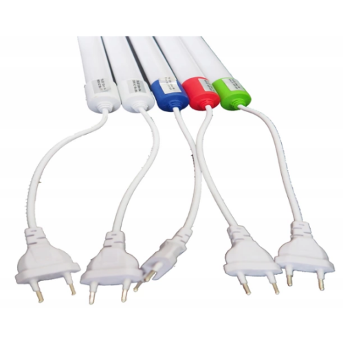 Obrázok pre LED trubica T8 18W 120cm IP67 s prívodným káblom Zelená