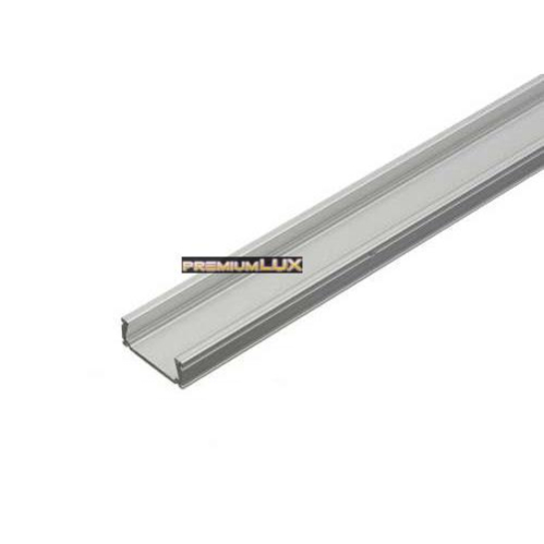Obrázok pre Led profil hliníkový Minilux  anodizovaný bez krytky - 1m