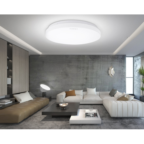 Obrázok pre Led Ceiling kruhový biely LIGHT04 24W/1600lm , 380mm , Neutrálna biela