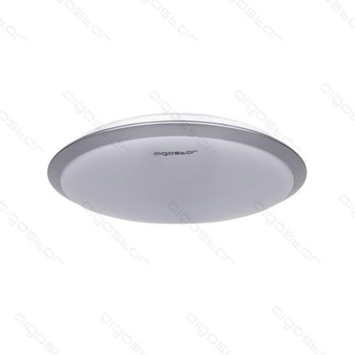 Obrázok pre Led Ceiling kruhový strieborný LIGHT09 18W/1350lm , 350mm , Neutrálna biela