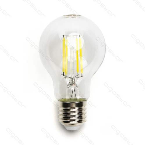 Obrázok pre LED žiarovka E27 4W/500lm , A60 LED vlákno , Studená biela