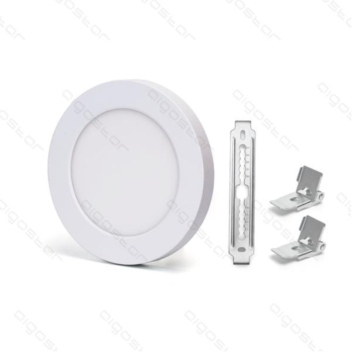 Obrázok pre Univerzálny Led Panel kruhový biely 12W/850lm 164mm s nastaviteľným montážnym otvorom a nastaviteľnou farbou svetla 3000K/4000K/6000K