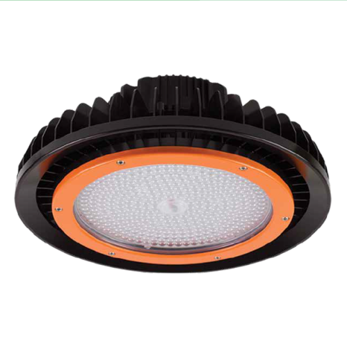 Obrázok pre Stmievateľný LED priemyselný reflektor HIGH BAY COMPACT D 260mm 150W/19500lm IP65 , IK08 , Neutrálna biela