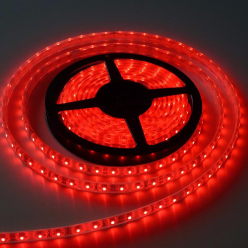 Obrázok pre LED pás prachuvzdorný IP20 6w/m , 60led/m , 240Lm/m , 12V DC - Červená - 1m