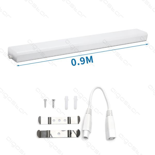 Obrázok pre LED prisadené trubicové svietidlo 18W/1800lm , IP20 IK08, 90cm, Neutrálna biela s prívodným káblom a vidlicou