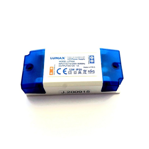Obrázok pre Nábytkový LED napájací zdroj pre LED pásy - 12V/12W , IP20