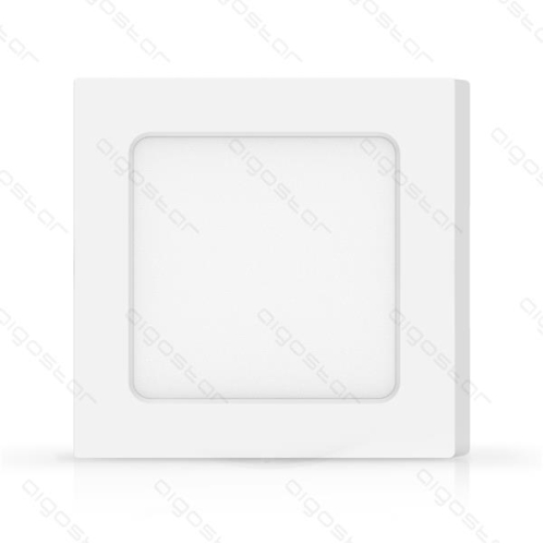 Obrázok pre Led Panel štvorcový biely prisadený 6W/370lm 122mm IK03 Teplá biela - Back lit