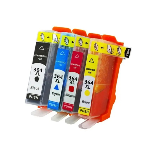 Obrázok pre Sada 10ks XL HP 364 BK 4ks +364 C 2ks +364 M 2ks +364Y 2ks - kompatibil