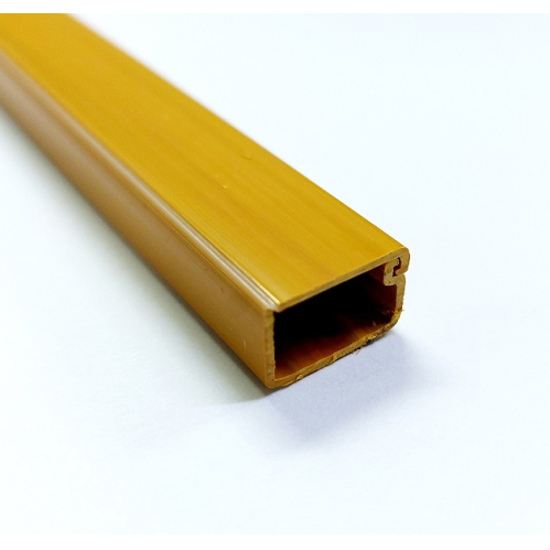 Obrázok pre Elektroinštalačná plastová lišta svetlé drevo samolepiaca 15x10mm 2m