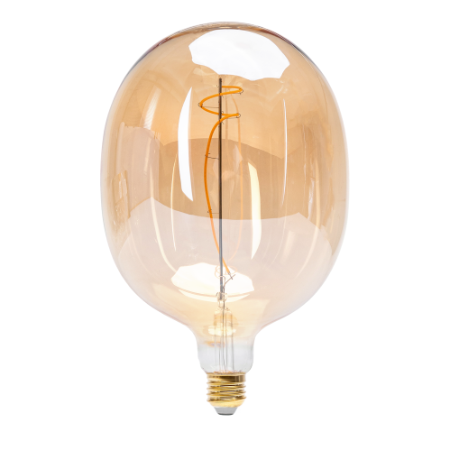 Obrázok pre LED žiarovka E27 4W/280lm , T175 XLED AMBER , Teplá biela
