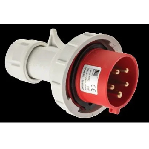 Obrázok pre Spojovacia zástrčka, vidlica na kábel 16A/5 IP67 400V