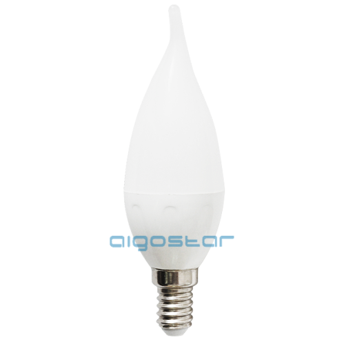 Obrázok pre LED žiarovka E14 3W/255lm , plameň CL37 , Studená biela