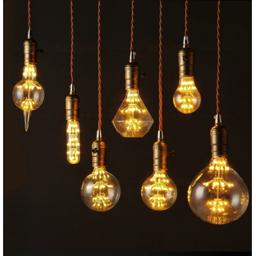 Obrázok pre LED žiarovka E27 1,8W/100lm , A60 Starry Sky , Teplá biela