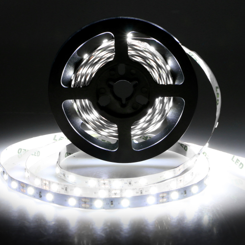 Obrázok pre LED pás vodeodolný IP65 4,8w/m , 60led/m , 350Lm/m , 12V DC - Studená biela - 1m