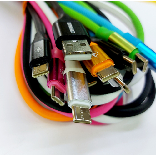 Obrázok pre Nabíjací dátový kábel USB/Type-C, 1,2M