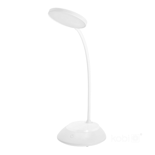 Obrázok pre Nabíjateľná LED stolná lampa flexibilná VISUA 5W/200lm , CCT , biela
