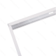 Obrázok pre Rám pre LED panel biely 1200x300x50