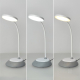 Obrázok pre Nabíjateľná LED stolná lampa flexibilná VISUA 5W/200lm , CCT , Sivá