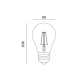 Obrázok pre PLANTY LED žiarovka pre rastliny E27 8W/250lm