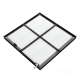 Obrázok pre Led Panel štvorcový čierny prisadený 36W/3960lm , 600x600mm , Neutrálna biela