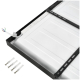 Obrázok pre Led Panel štvorcový čierny prisadený 36W/3960lm , 600x600mm , Neutrálna biela