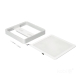 Obrázok pre Led Panel štvorcový biely prisadený 18W/1800lm 225mm Neutrálna biela s PZH