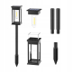 Obrázok pre Solárna LED lampa EDISO II záhradná lampa, Teplá biela