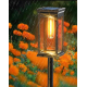 Obrázok pre Solárna LED lampa EDISO II záhradná lampa, Teplá biela